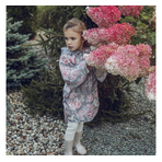 Pelerina de Ploaie pentru Copii, Poncho pentru ploaie 1,5-8 ani Peony Dreamland
