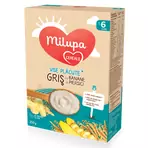 Cereale Milupa Milumil cu lapte Vise Placute Gris cu Banane, 250g, 6luni+