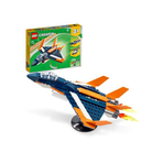 Set de construit - Lego Creator, Avion Supersonic 31126