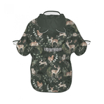 Pelerina de Ploaie pentru Copii, Poncho pentru ploaie 1,5-8 ani Animals Garden Dark