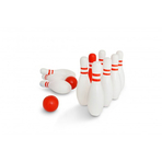 Set de bowling din lemn, BS Toys