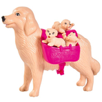 Papusa Simba Evi Love Dog Sitter 12 cm cu 4 figurine si accesorii