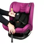 Scaun Auto Riola cu Isofix BUF BOOF Purple 0 36 kg pozitie somn 135 grade