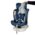 Scaun Auto Tweety Plus DELUXE BUF BOOF Indigo cu Isofix rotativ 360 grade 0 36 kg