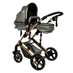 Carucior 2 in 1 reversibil X-2 Grey Gold 0 36 luni BUF BOOF