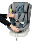 Scaun Auto Tweety Plus DELUXE BUF BOOF Light Blue cu Isofix rotativ 360 grade 0 36 kg