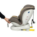 Scaun Auto Tweety Plus DELUXE BUF BOOF LightBrown cu Isofix rotativ 360 grade 0 36 kg