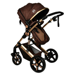 Carucior 2 in 1 reversibil X2 Chocolate Gold 0 36 luni BUF BOOF