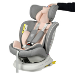 Scaun Auto Tweety Plus DELUXE BUF BOOF Pink cu Isofix rotativ 360 grade 0 36 kg