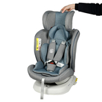 Scaun Auto Tweety Plus DELUXE BUF BOOF Light Blue cu Isofix rotativ 360 grade 0 36 kg