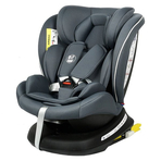 Scaun Auto Tweety Plus DELUXE BUF BOOF Grey cu Isofix rotativ 360 grade 0 36 kg