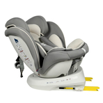 Scaun Auto Tweety Plus DELUXE BUF BOOF Light Grey cu Isofix rotativ 360 grade 0 36 kg