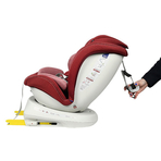 Scaun Auto Tweety Plus DELUXE BUF BOOF Red cu Isofix rotativ 360 grade 0 36 kg