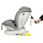 Scaun Auto Tweety Plus DELUXE BUF BOOF Light Blue cu Isofix rotativ 360 grade 0 36 kg