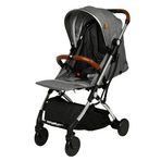 Carucior sport usor S-16 BUF BOOF gri 0- 36 luni 180 grade inclinare deplasabil ca troler in varianta pliata