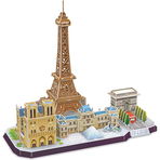 PUZZLE 3D PARIS 114 PIESE