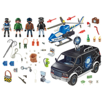 Elicopter de politie in urmarirea dubei - Playmobil City Action