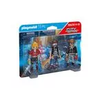 Set 3 figurine hoti - Playmobil City Action