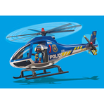 Elicopter de politie si parasutist - Playmobil City Action