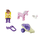Zana cu trasura si unicorn - Playmobil 1.2.3