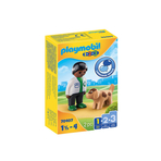 Veterinar cu catel - Playmobil 1.2.3