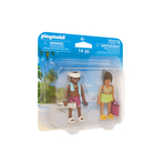 Set 2 figurine, Cuplu la plaja -- Playmobil