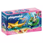 Regele Marii cu trasura cu trasura rechin - Playmobil Magic