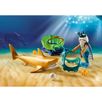 Regele Marii cu trasura cu trasura rechin - Playmobil Magic