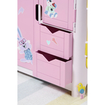 BABY born - Dulap haine cu sunete si stickere