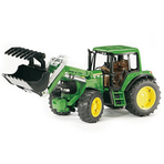 BRUDER - TRACTOR JOHN DEERE 6920 CU INCARCATOR FRONTAL