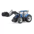 BRUDER - TRACTOR NEW HOLLAND T7.315 CU INCARCATOR FRONTAL