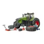 BRUDER - TRACTOR FENDT 1050 VARIO CU MECANIC SI ECHIPAMENT