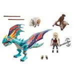 Cursa Dragonilor: Astrid si Stormfly - Playmobil Dragons