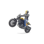 BRUDER - MOTOCICLETA SCRAMBLER DUCATI FULL THROTTLE CU SOFER