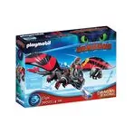 Cursa Dragonilor: Hiccup si Toothless - Playmobil Dragons