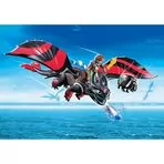 Cursa Dragonilor: Hiccup si Toothless - Playmobil Dragons