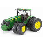 BRUDER - TRACTOR JOHN DEERE 7930 CU ROTI DUBLE