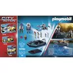 Barca politiei si hot cu barca rapida - Playmobil City Action