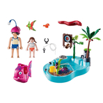 Piscina cu pistol de apa - Playmobil Family Fun