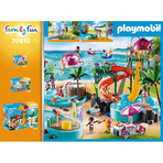 Piscina cu pistol de apa - Playmobil Family Fun