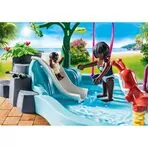 Piscina de copii cu tobogan - Playmobil Family Fun