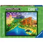 Puzzle Lumea Minecraft, 1500 Piese