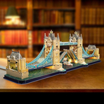 Cubic Fun - Puzzle 3D Led Tower Bridge 222 Piese