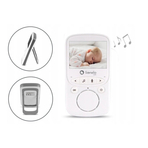 Lionelo - Videofon Babyline 5.1 , Wireless, Cu melodii, Cu doua camere independente