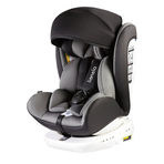 Lionelo - Scaun auto Bastiaan Pozitie de somn, Rotire 360 grade, 0-36 Kg, Cu Isofix si Centura Top Tether, Gri