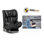 Lionelo - Scaun auto Oliver Carbon Spatar reglabil, Protectie laterala, Top Tether, 9-36 Kg, cu Isofix, Negru