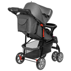 Lionelo - Carucior sport Emma Plus, Cu tavita, 2 Suporturi pentru pahar, Geanta accesorii, Pink Scandi