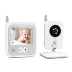 Lionelo - Videofon Babyline 7.1 , Cu melodii, Cu lampa inclusa