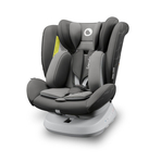 Lionelo - Scaun auto Bastiaan One Pozitie de somn, Protectie laterala, Rotire 360 grade, Top Tether, 0-36 Kg, cu Isofix, Gri