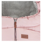 Petite&Mars - Sac de iarna pentru carucior, landou sau scaun auto Jibot, 100x48 cm, Impermeabil, Cu elemente reflectorizante, Extensibil, 3 in 1, Dusty Pink